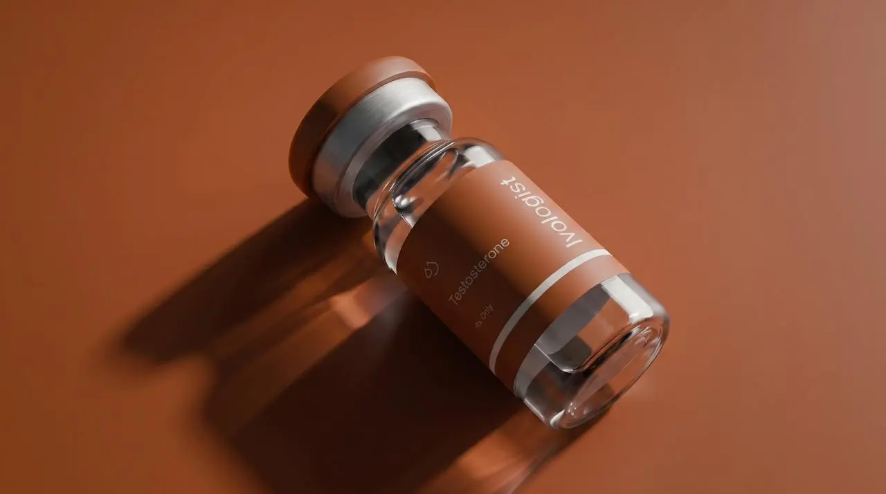 Testosterone vial