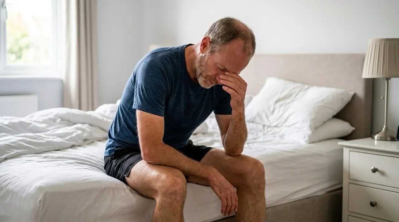 Man sitting and thinking