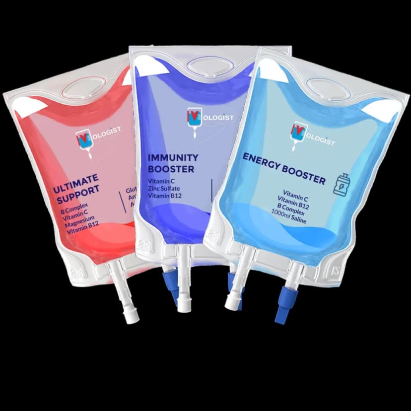 IV bags and vitamin shots for events