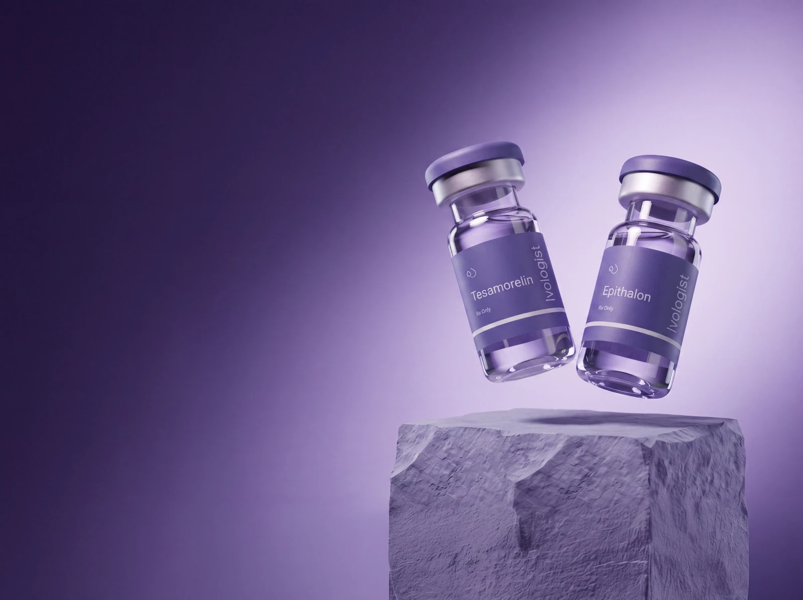 Ivologist peptide vials