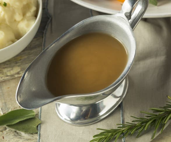 Healthy Mushroom Gravy illustration