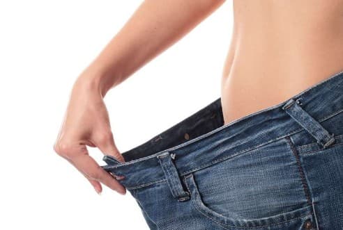 Weight Loss Straight Ahead road sign